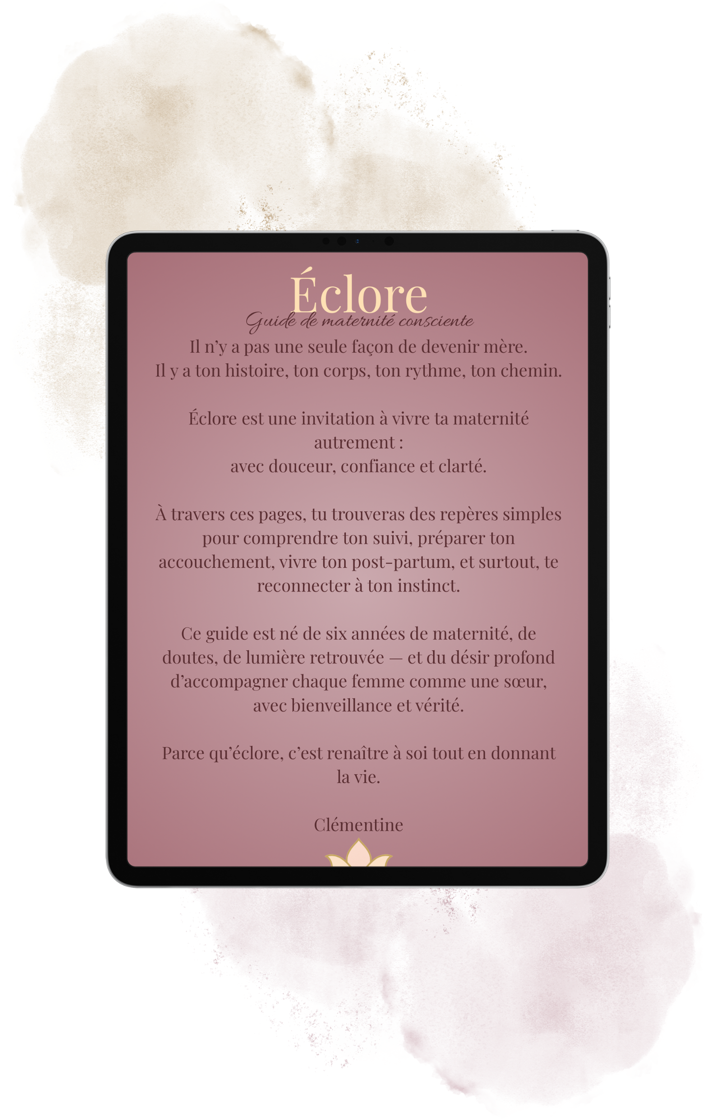 Éclore – Guide de maternité consciente (Ebook PDF)